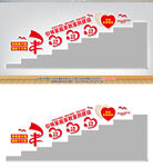 家庭家教家風(fēng)建設(shè)樓梯文化墻