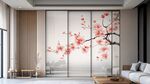 中式客廳梅花屏風(fēng)裝飾圖