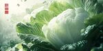 翠綠大白菜 清新田園風(fēng)