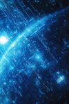 科技宇宙 藍(lán)色數(shù)字空間世界