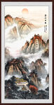 玄關(guān)泰山日出五岳獨(dú)尊