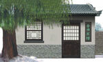 中式小屋  垂柳相伴 