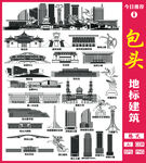 包頭地標(biāo)建筑