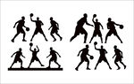 籃球運動精彩瞬間剪影