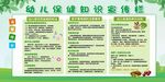 幼兒保健知識(shí)宣傳欄