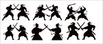 武士戰(zhàn)斗剪影