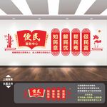 便民服務中心文化墻