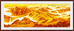 萬里長(zhǎng)城國(guó)畫山水長(zhǎng)城 