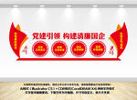 黨建引領建清廉國企文化墻