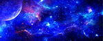藍(lán)色星空宇宙星空?qǐng)D