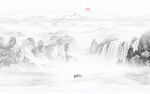 新中式山水畫