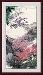中式山水花鳥裝飾畫
