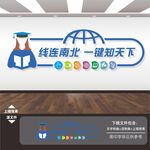 電腦微機室計算機室文化墻