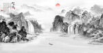新中式山水畫(huà)