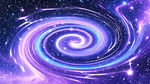 唯美夢(mèng)幻星空漩渦