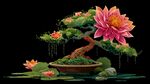 夢幻蓮花盆景藝術(shù)景觀