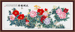 花開(kāi)富貴牡丹圖