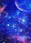 藍(lán)色星空天花軟膜