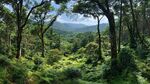 山林綠野間的自然盛景