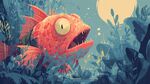 深海獨眼怪魚奇幻亮相