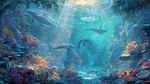夢(mèng)幻海底世界與海豚共舞