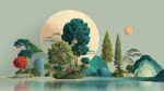 夢幻自然景觀 唯美3D場景