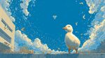 小鴨望空 夢(mèng)幻天空之景