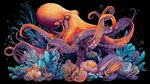 夢幻章魚的海底奇幻世界