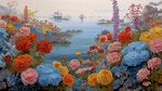 海濱繁花盛景