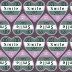 微笑主題無縫圖案背景
