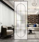 高清分層隔斷玻璃圖案打印圖