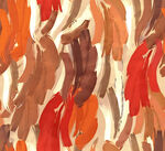 抽象多彩筆觸紋理圖案