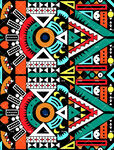 多彩民族風(fēng)幾何圖案設(shè)計(jì)
