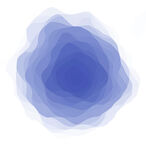 藍(lán)色漸變抽象幾何圖形