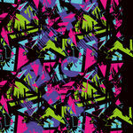 炫彩抽象幾何圖案背景