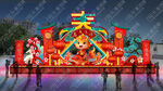 喜慶春節(jié)大型彩燈展示