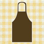 棕色圍裙圖案