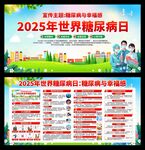 2025年聯(lián)合國(guó)糖尿病日展板