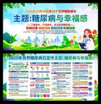 2025年聯(lián)合國(guó)糖尿病日展板