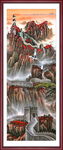 豎幅山水畫(huà)