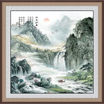 聚寶盆風(fēng)水畫