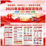 2025年消防宣傳月掛圖