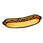 卡通熱狗插畫(huà)