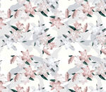 花卉飛鳥圖案背景紋理