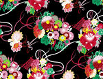 多彩花卉圖案靈動又絢麗