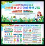 2025年世界艾滋病日展板