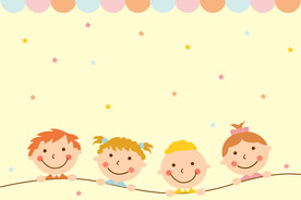 幼儿园可爱PPT背景图片