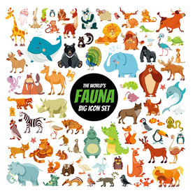 矢量卡通动物设计素材大全