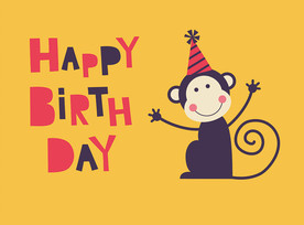 生日快乐贺卡封面设计