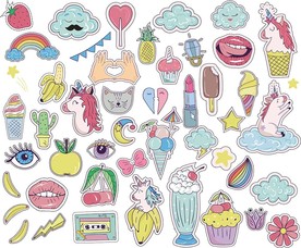 夏季女性时尚贴图素材